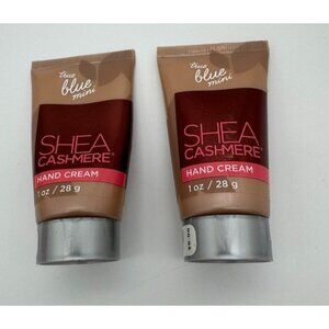 Bath & Body Works Shea Cashmere Hand Cream True Blue Mini 1 oz x 2 Bottles